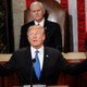 Donald Trump delivering the annual State of the Union speech in Washington, DC on January 30th, 2018.